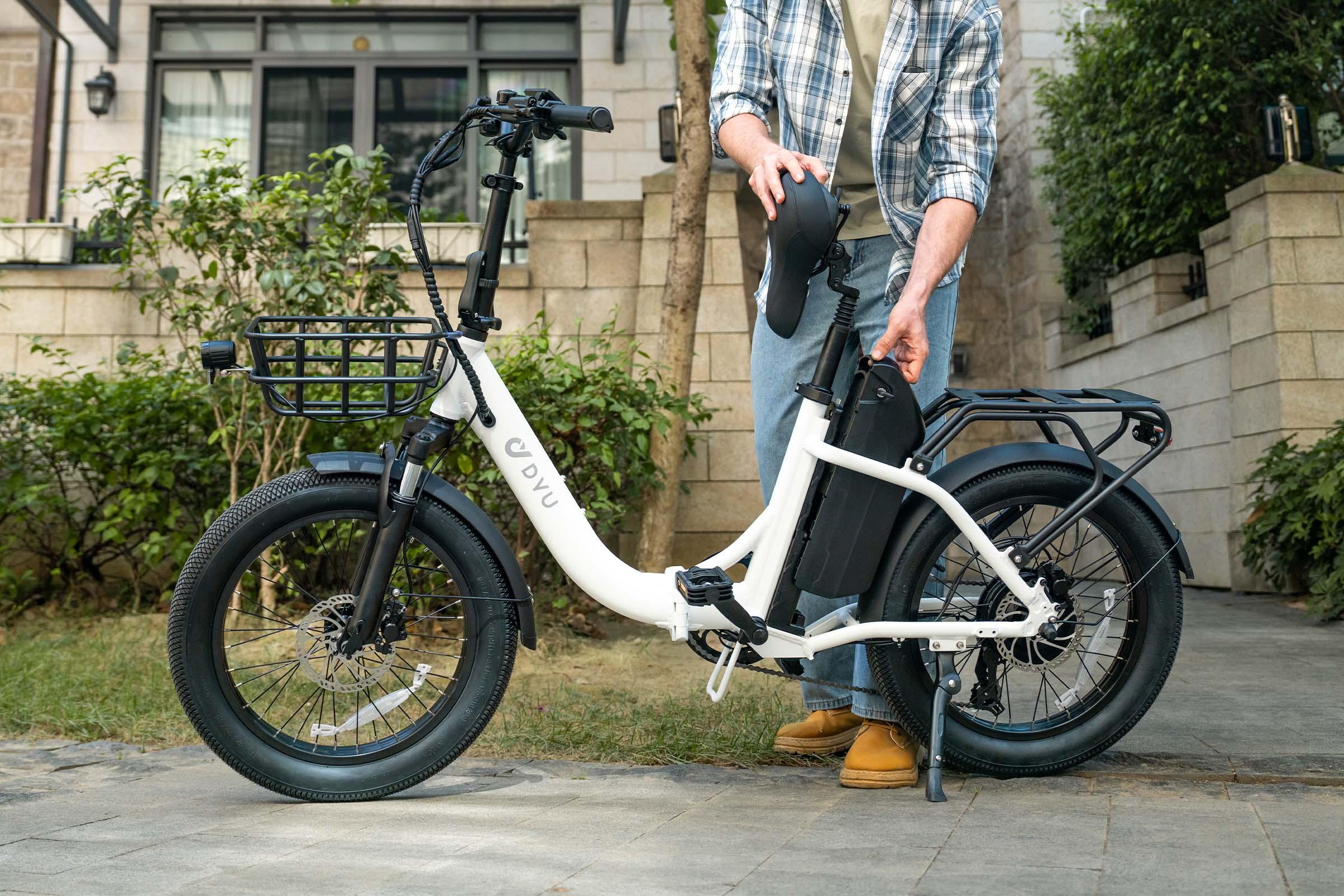 DYU C9 Folding Electric Bike - Pogo Cycles