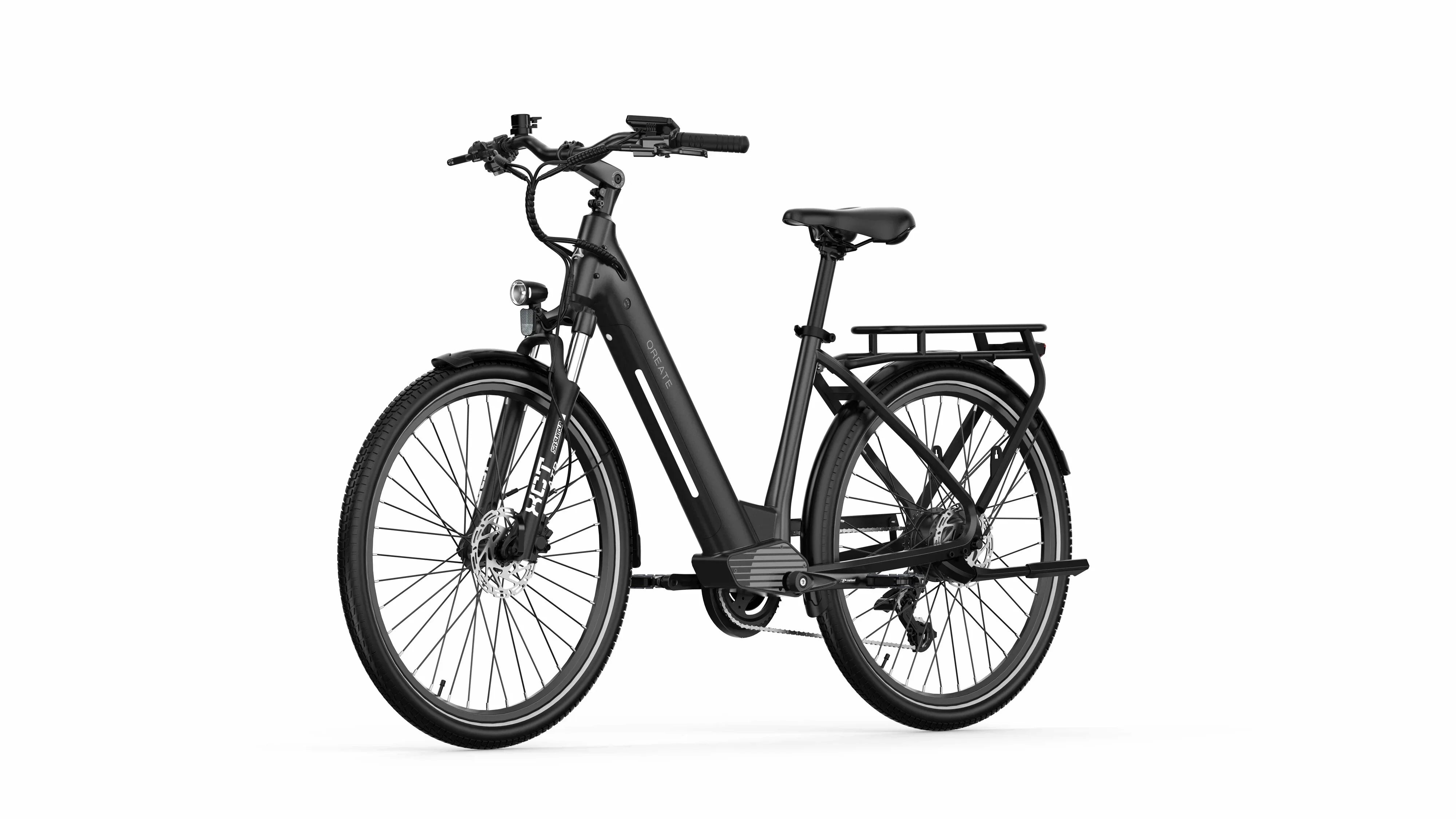 A-Spadz Qreate City Pro Electric Bike - Pogo Cycles, Ireland