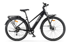 Black Cyrusher Asuka Trekking Electric Bike on a white background