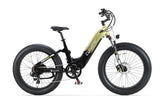 Cyrusher Roam Step-Thru Electric Bike  with 'Cyrusher' branding on a white background - Green