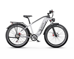 White DUOTTS F26 Lite Electric Bike bicycle on a white background