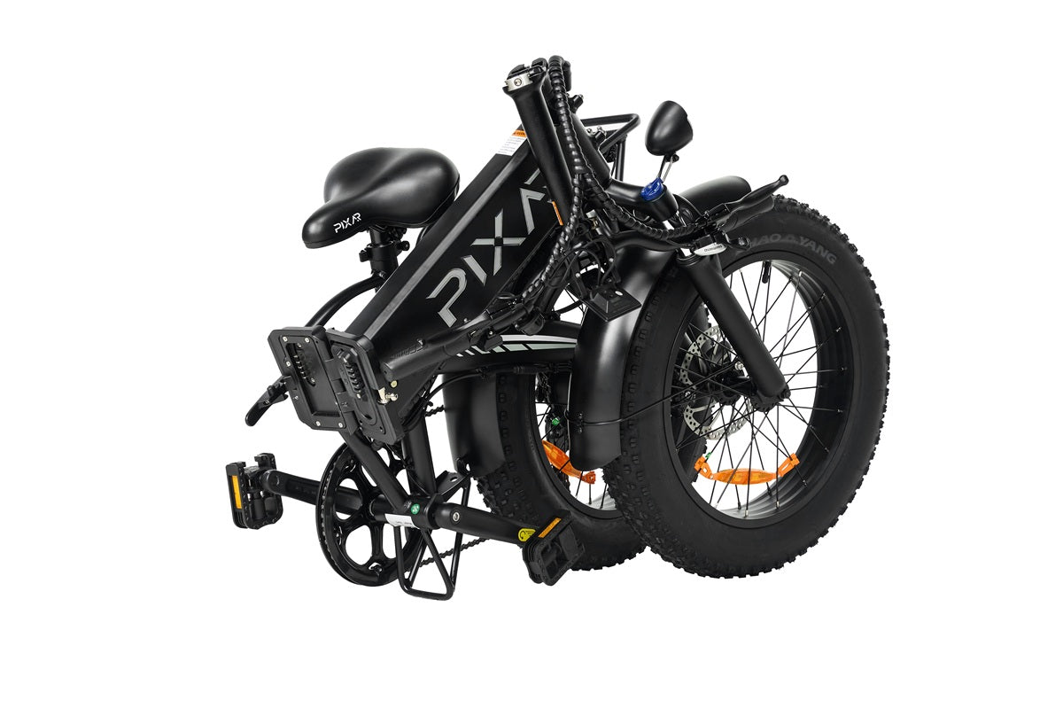 PIXAR STAR-1 folding electric bike on a white background