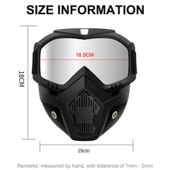 Outdoor Sport Windproof Mask Goggle HD Motorcycle Glasses Snowboard Eyewear Riding Motocross Summer UV Protection Sunglasses