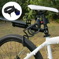 Bicycle chain lock metal anti-theft bicycle lock, with key, can protect and reinforce the bicycle to the maximum extent possible