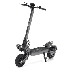 Gray VIPCOO VS9 Off-Road Electric Scooter with visible branding on a white background - Pogo Cycles, Ireland