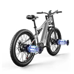 Shengmilo S600 Dual Motor Electric Bike - Pogo Cycles in white background