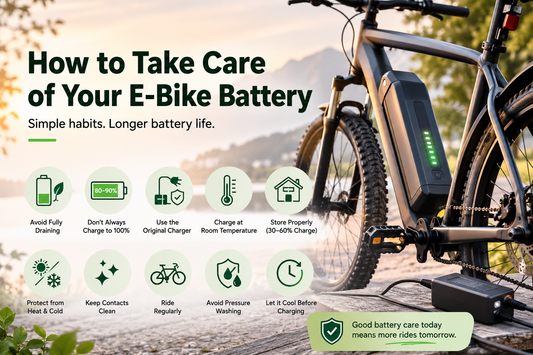 E-Bike Battery Care: How to Make Your Battery Last Longer