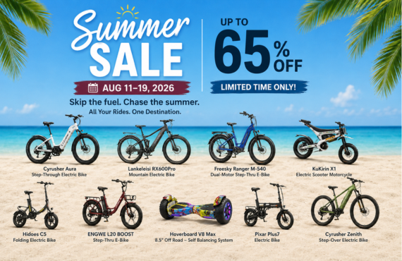 Ireland’s Biggest E-Bike Sale Is Live: Summer Deals on Electric Bikes, Scooters and More