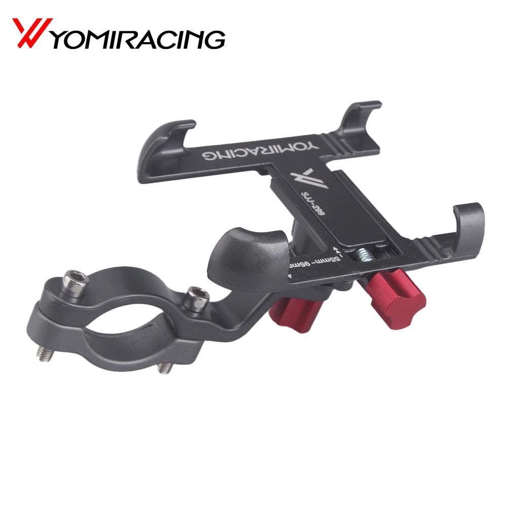 360 Rotatable Bike Mobile Phone Holder Aluminum Adjustable Bicycle Holder Non-slip MTB Phone Mount Stand Cycling Bracket - Pogo Cycles