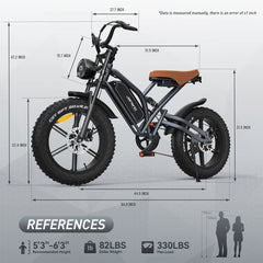 JANSNO X50 Electric Bike - Pogo Cycles