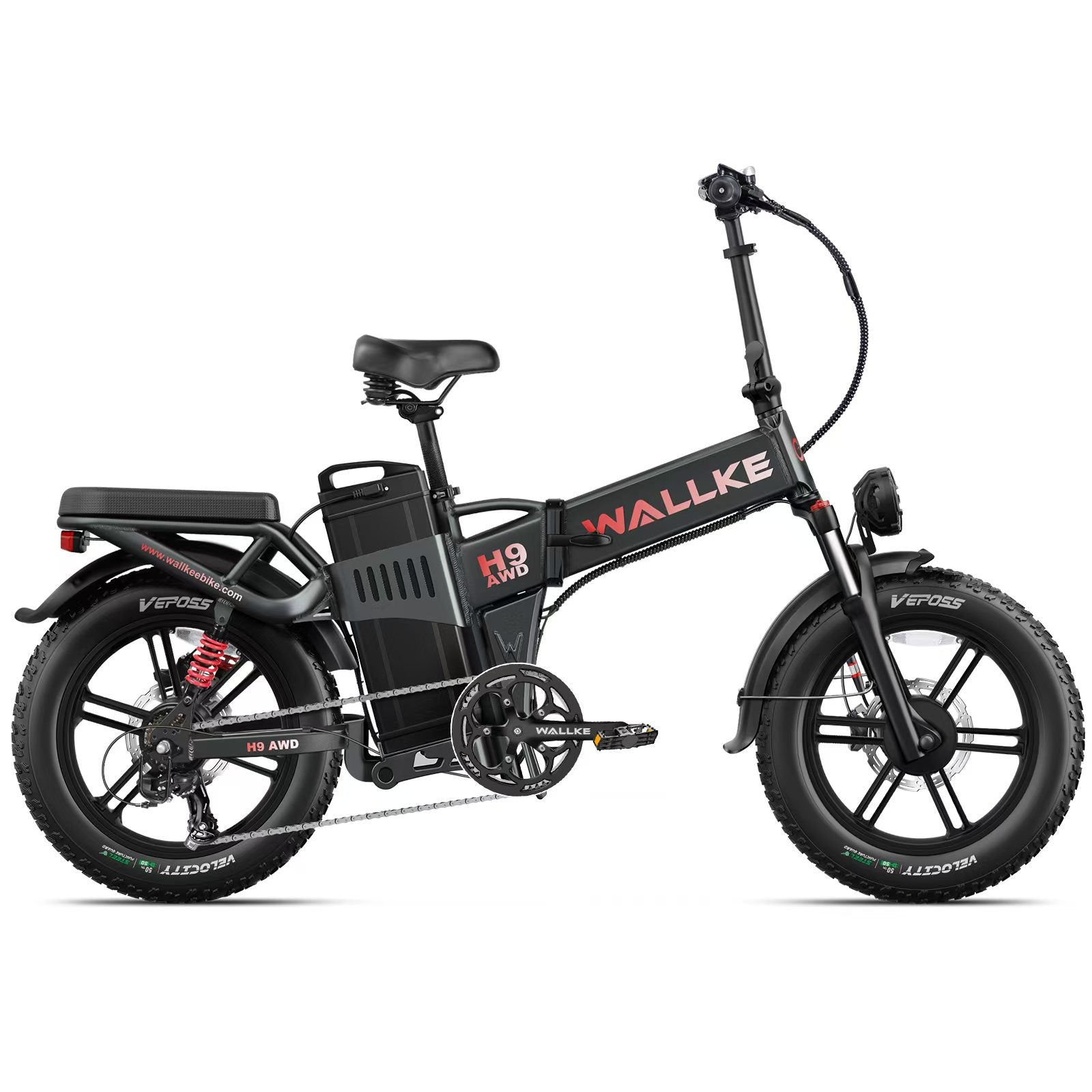 Wallke H9 AWD Electric Bike - Pogo Cycles