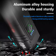 1000LM Bike Light Headlight T6 Bicycle Flashlight LED USB Rechargeable Torch Aluminum Alloy Cycling High Beam Low Accessories 10
