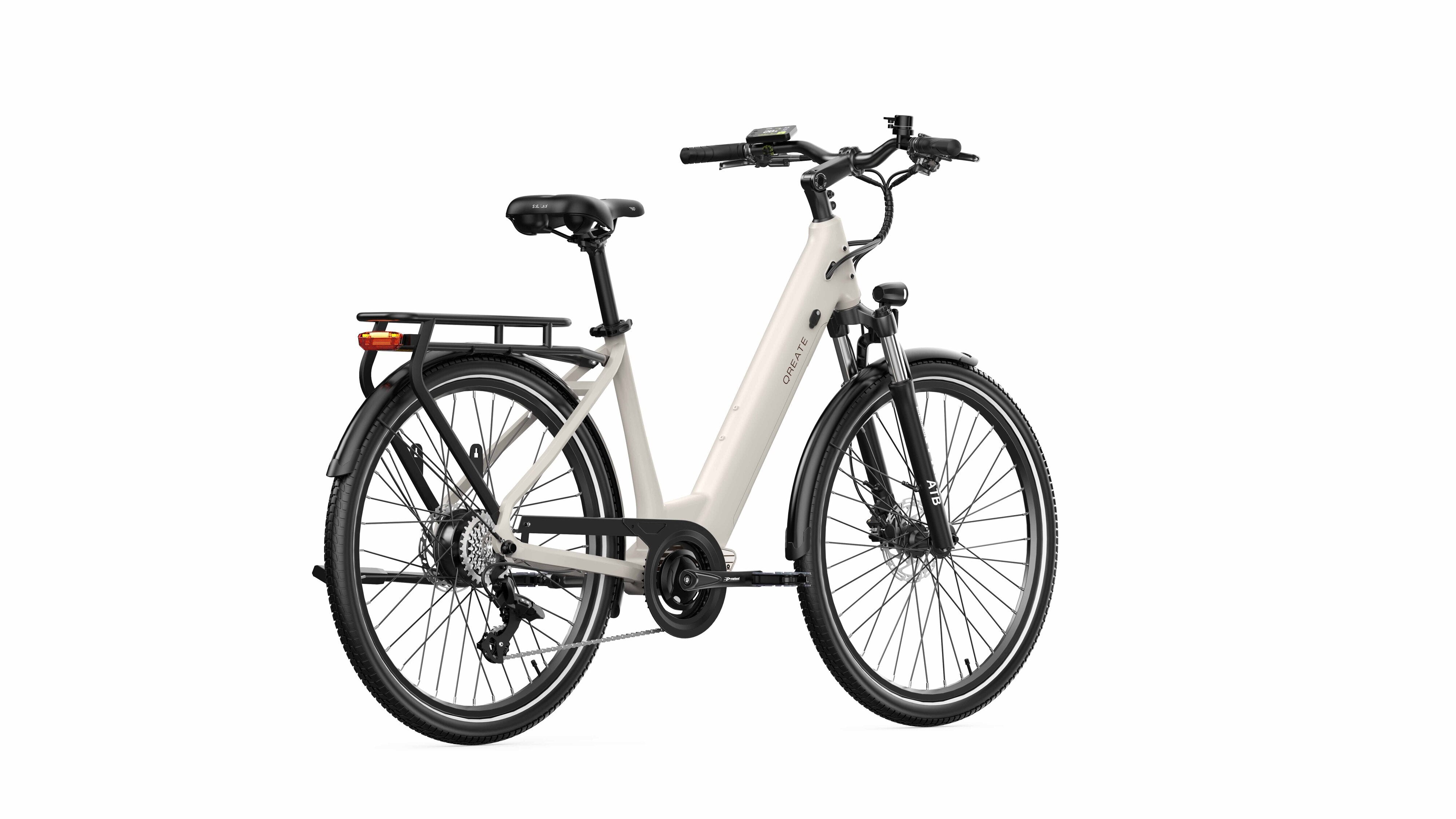 A-Spadz Qreate City Pro Electric Bike - Pogo Cycles
