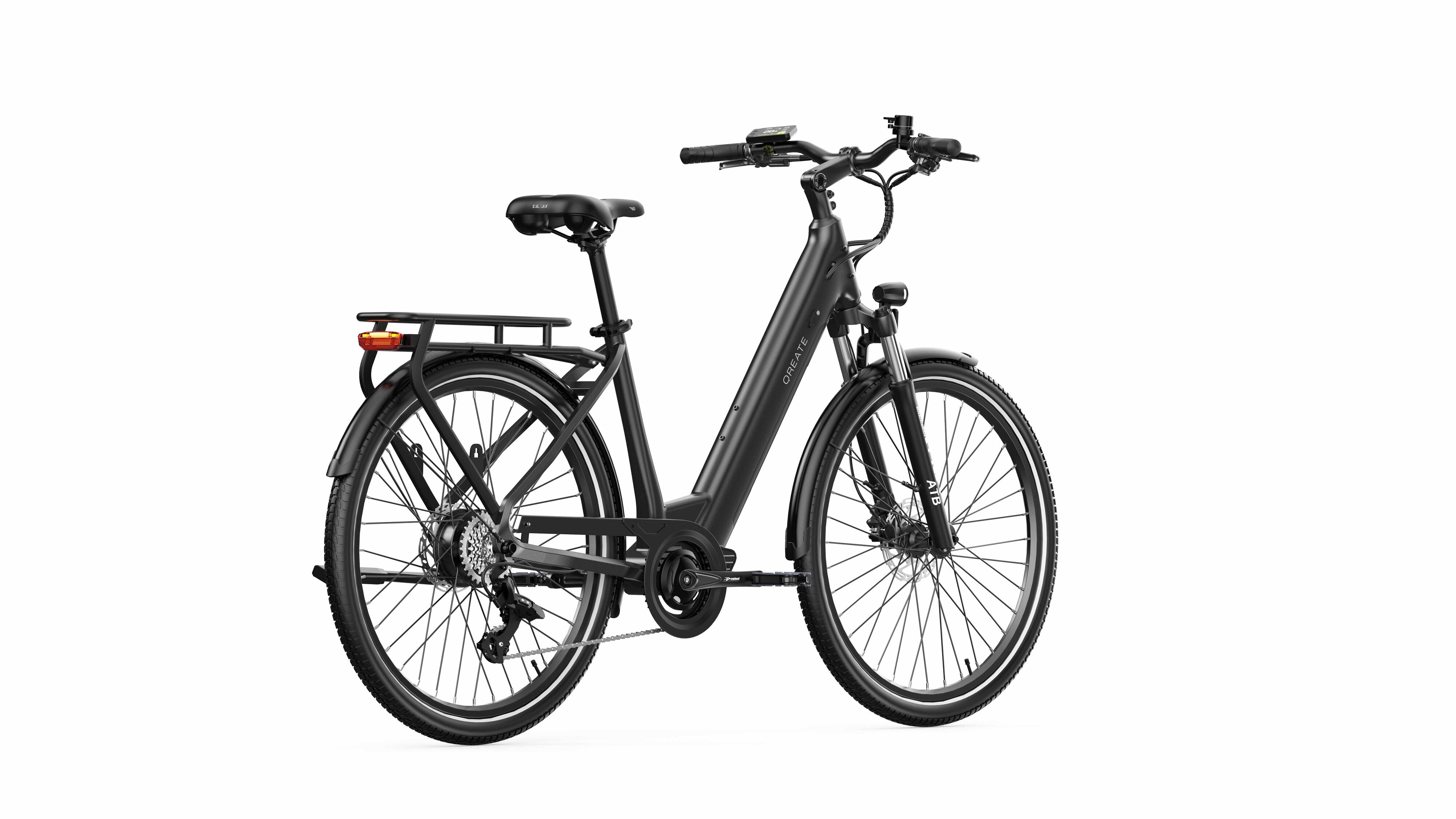 A-Spadz Qreate City Pro Electric Bike - Pogo Cycles