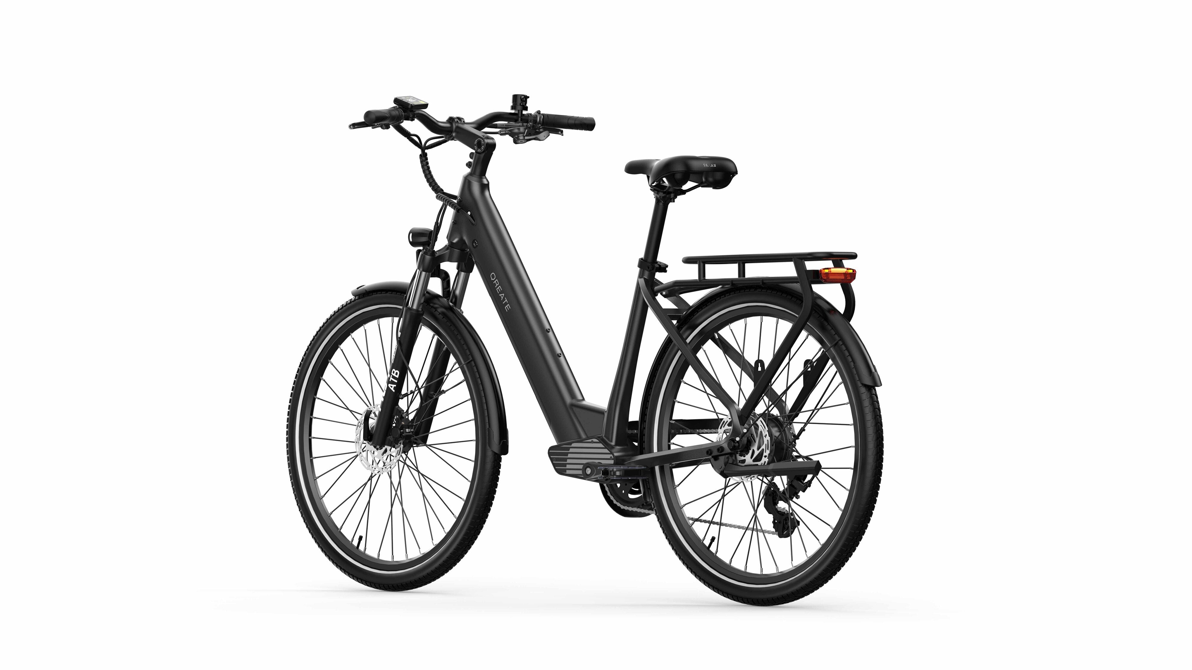 A-Spadz Qreate City Pro Electric Bike - Pogo Cycles