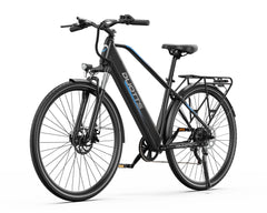 Black DUOTTS C29 Lite Electric Bike with brand logo on a white background
