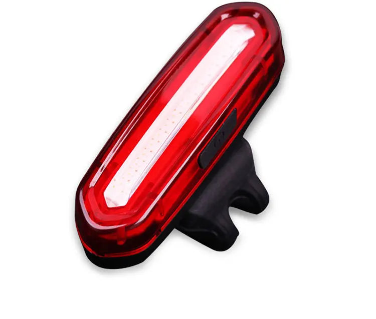 MTB Road Bike Rear Light USB Rechargeable LED Bike Tail Light Easy to Install Bicycle Warning Taillights for Night Riding Safety