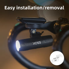 XOSS XL1200 Headlight 200-1200 Lm  Bike Light Waterproof Rechargeable Front Lamp Bicycle Light Aluminum Ultralight Flashlight