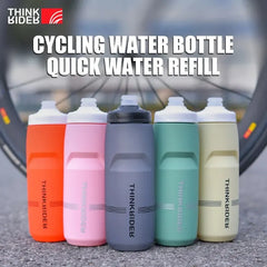 ThinkRider 620ml/750ml Bicycle Bottle MTB Road Bike Water Bottle Outdoor Sports Plastic Portable Large Capacity Drink Cycling - Pogo Cycles