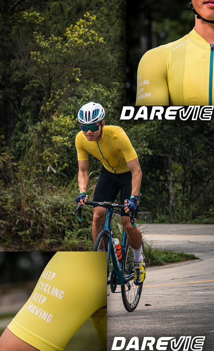 DAREVIE Cycling Jersey 2024 Cool Cycling Jersey Men Women Breathable Man Cycling Maillot Quick Dry Cycling Jersey Slim Fit Pro