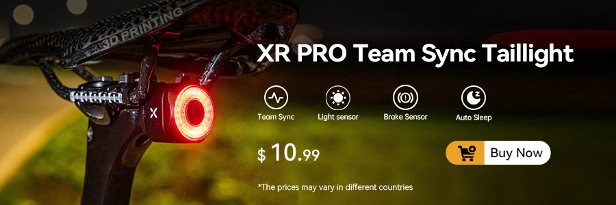 XOSS XL1200 Headlight 200-1200 Lm  Bike Light Waterproof Rechargeable Front Lamp Bicycle Light Aluminum Ultralight Flashlight