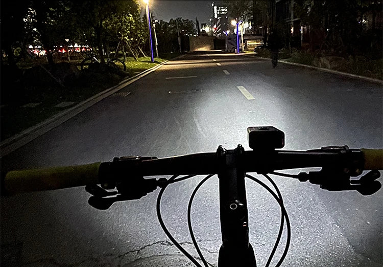 BK02 Bike Light Rechargeable T6 LED Bicycle Lights 6 Modes MTB Flashlight Bicycle Headlight for Cycling Bicycle Front Lamp