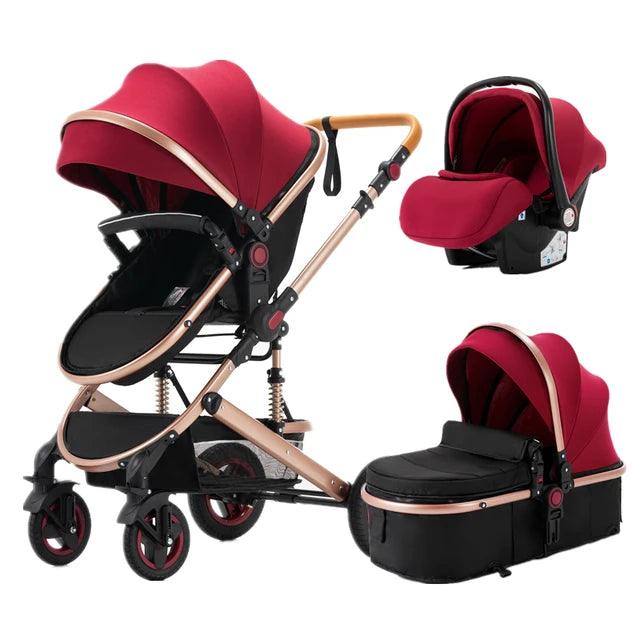 Baby Stroller - Portable Travel Folding Pram - Pogo Cycles