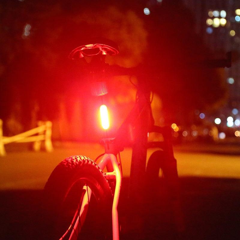 Bicycle Rear Light Waterproof USB Rechargeable LED Safety Warning Lamp Bike Flashing Accessories Night Riding Cycling Taillight - Pogo Cycles