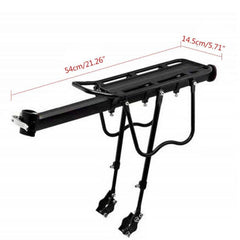 Bike Cargo Rack Rear Bike Rack for Back of Bike Carrier Rack Quick Release MTB Road Bicycle Rear Racks 110 lbs - Pogo Cycles