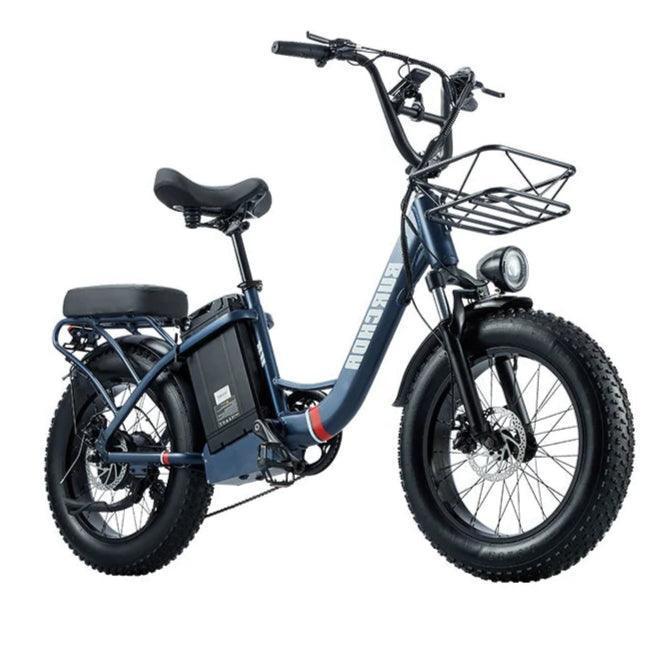 BURCHDA U8 Electric Bike - Side View in white background