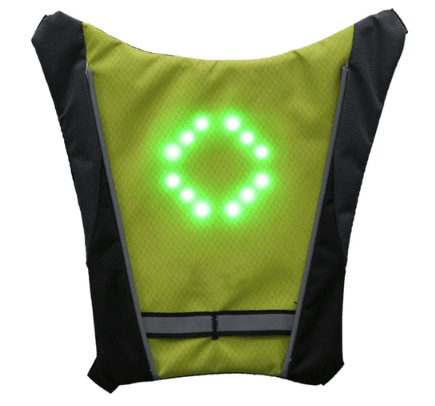 Cycling LED Signals Warning Vest Remote (25 days shipping) - Pogo Cycles