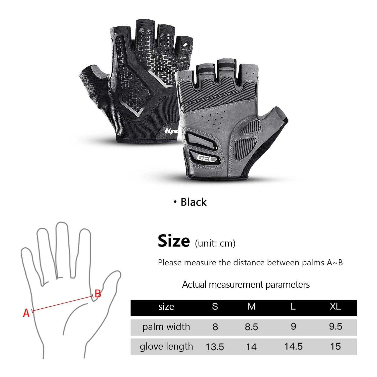 Half-Finger Men's And Women's Cycling Gloves - Pogo Cycles available in cycle to work