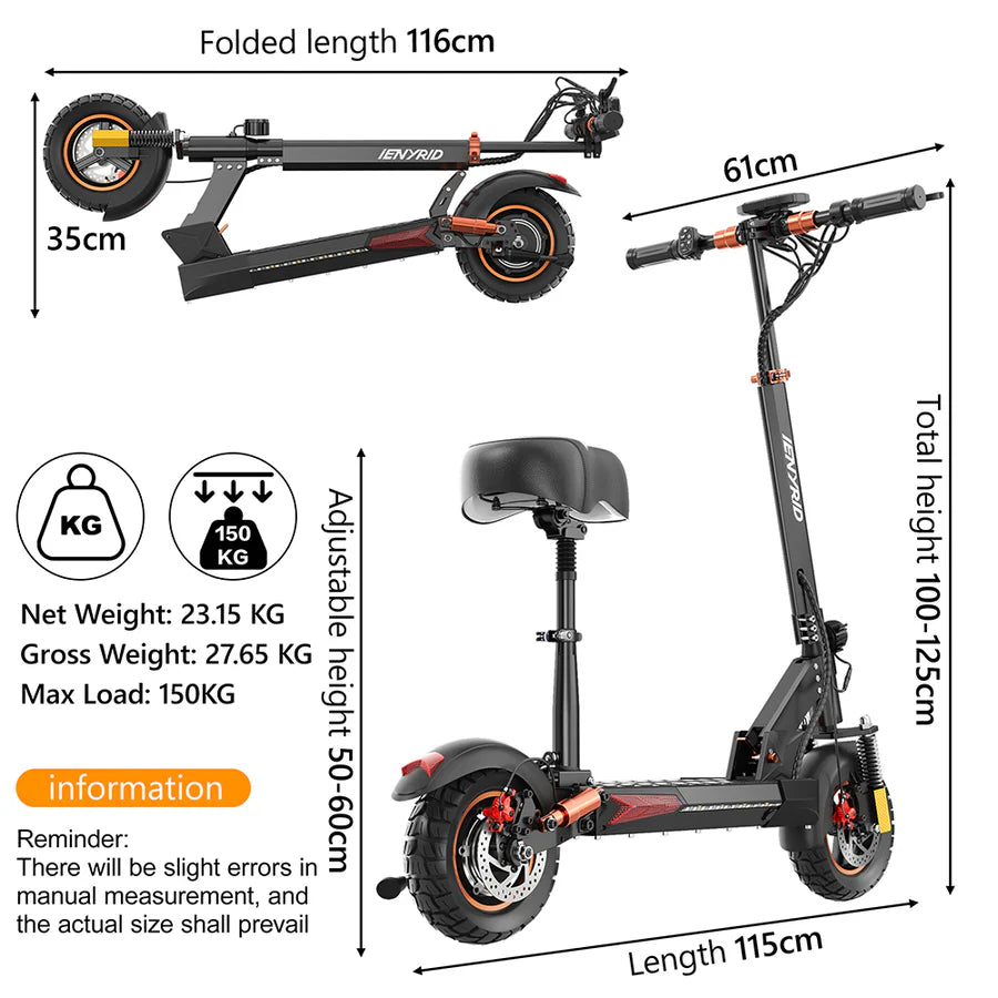 iENYRID M4 Pro S+ 2024 New Version Electric Scooter - Pogo Cycles