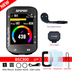 IGPSPORT BSC300 Bicycle GPS Computer Cycling Wireless Speedometer Bike GPS Streamline Version Odometer Portuguese - Pogo Cycles