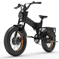 LANKELEISI X3000 MAX 2000W Dual Motor Electric Bike