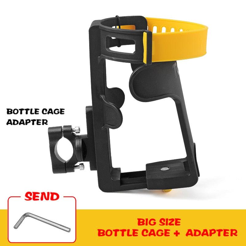 Motorcycle Bottle Holder universal audio bracket,bicycle bottle cage,water bottle holder for bikes For/BMW/Honda/Harley/Kawasaki - Pogo Cycles