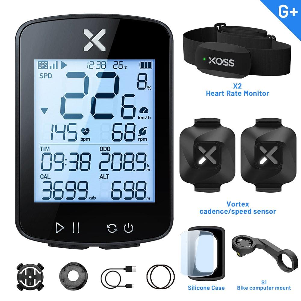 New Version xoss G+ G2 G plus Bike Computer GPS Generation 2 Cycling Wireless Speedometer Tracker Odometer Road MTB Bike ANT+ - Pogo Cycles