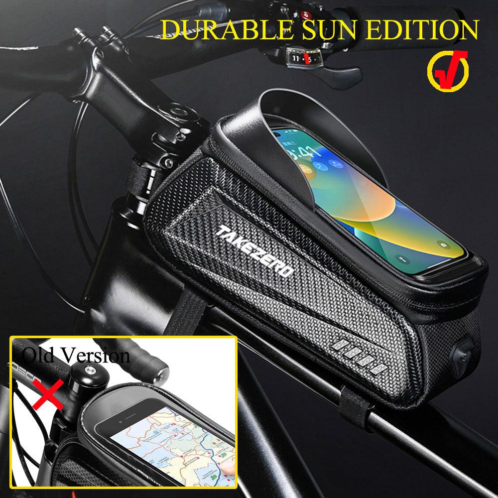 NEWBOLER Bike Bag 2L Frame Front Tube Cycling Bag Bicycle Waterproof Phone Case Holder 7.2Inches Touchscreen Bag Accessorie - Pogo Cycles