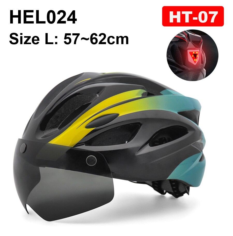 NEWBOLER Cycling Helmet Man Women LED Light Helmet Road Mountain Bike Helmet Lens For Riding Bicycle Sports Skateboard Scooter - Pogo Cycles