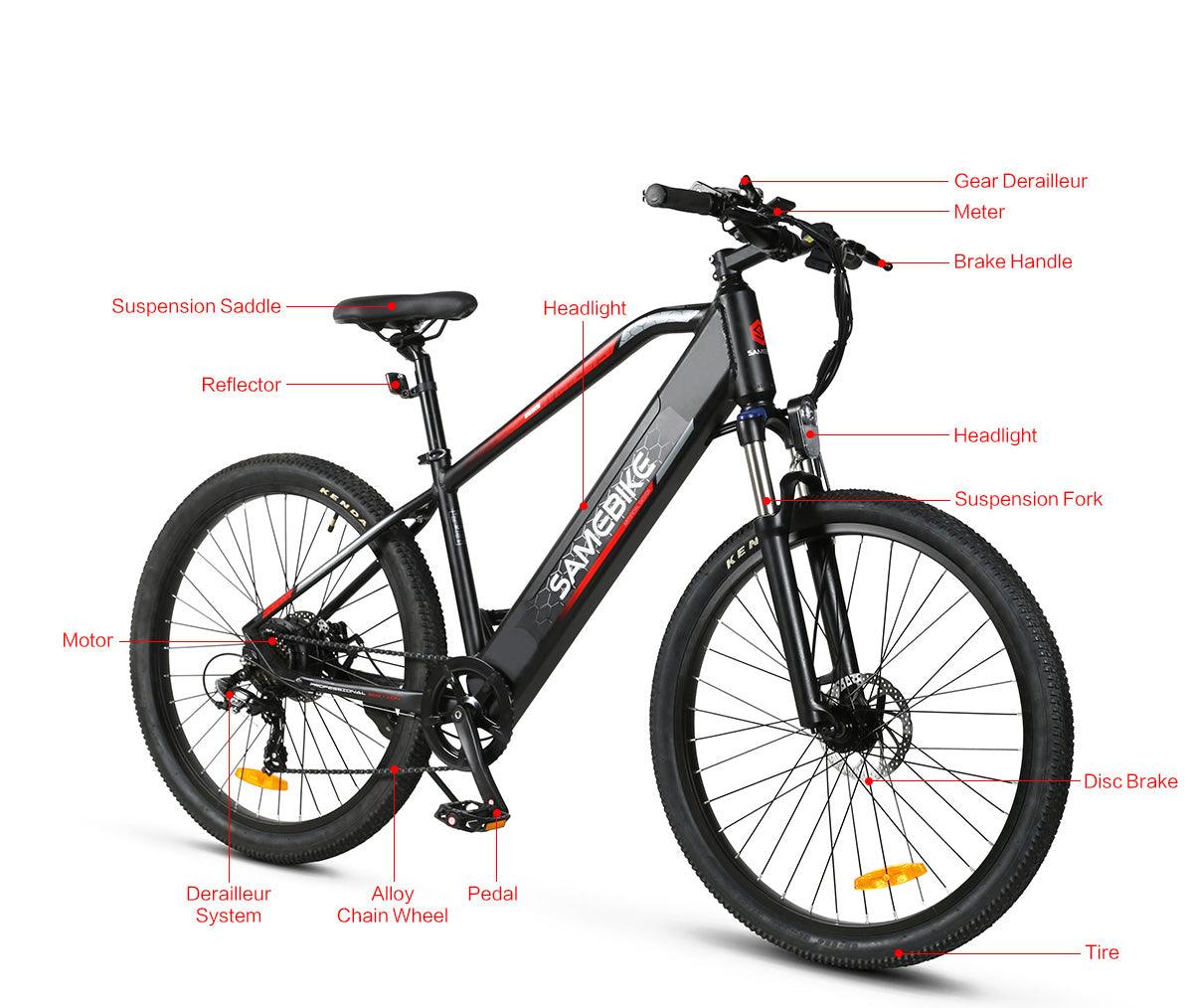 Samebike MY-275 Electric Mountain Bike - UK - Pogo Cycles