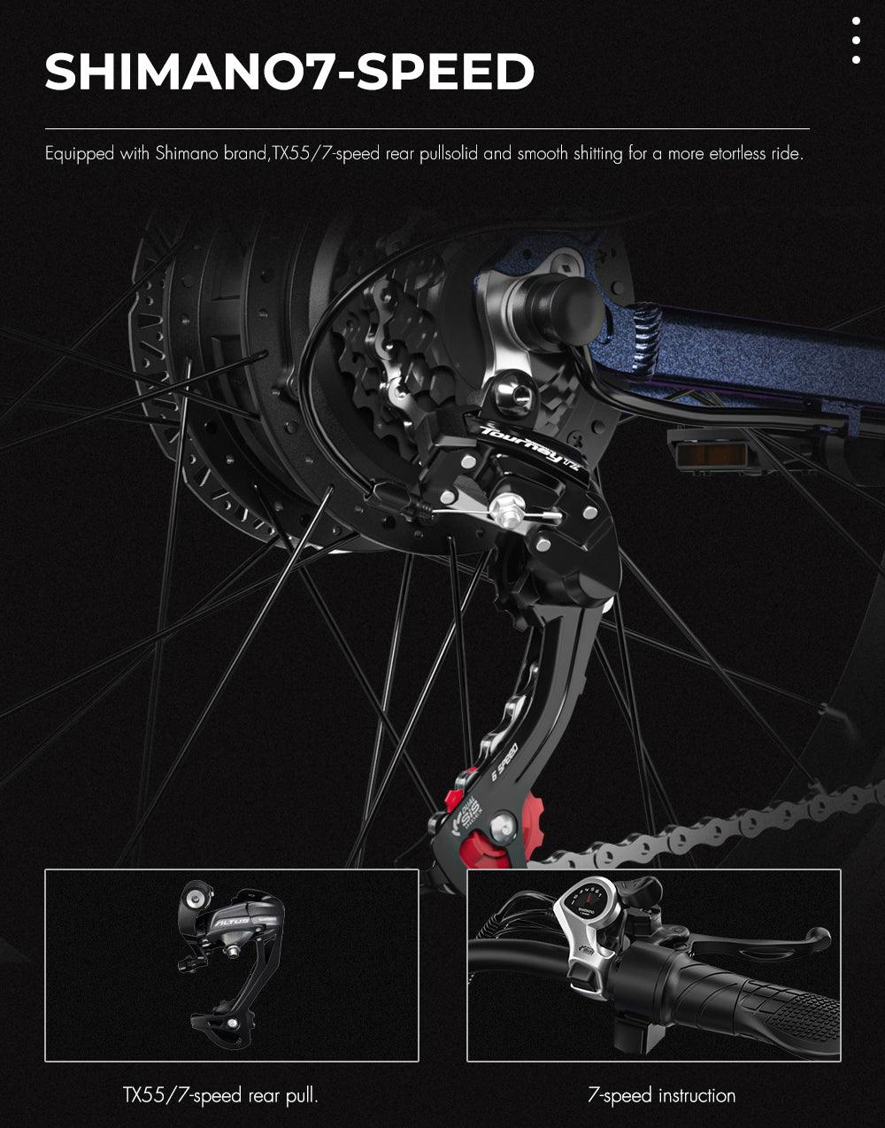 Shengmilo MX03 Upgraded Electric Bike - Pogo Cycles