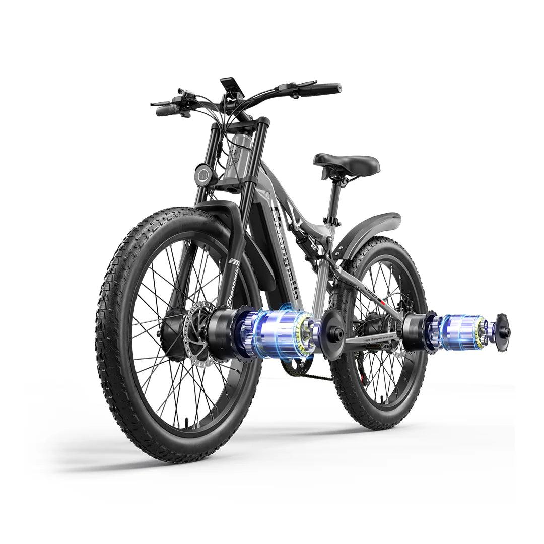 Shengmilo S600 2000W Dual Motor Electric Bike - UK - Pogo Cycles