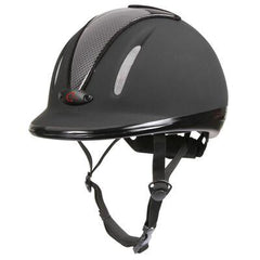 V-Covalliero Riding Helmet Carbonic VG1 Junior Anthracite 32720 - Pogo Cycles