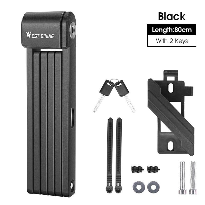 WEST BIKING Bike Foldable Password Lock - Pogo Cycles