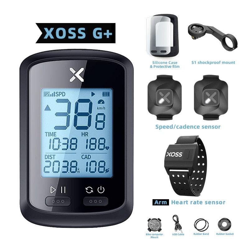 XOSS G plus G bike GPS Bicycle Computer Wireless Speedometer Waterproof cycling gps cycle computer Bicycle speedometer - Pogo Cycles