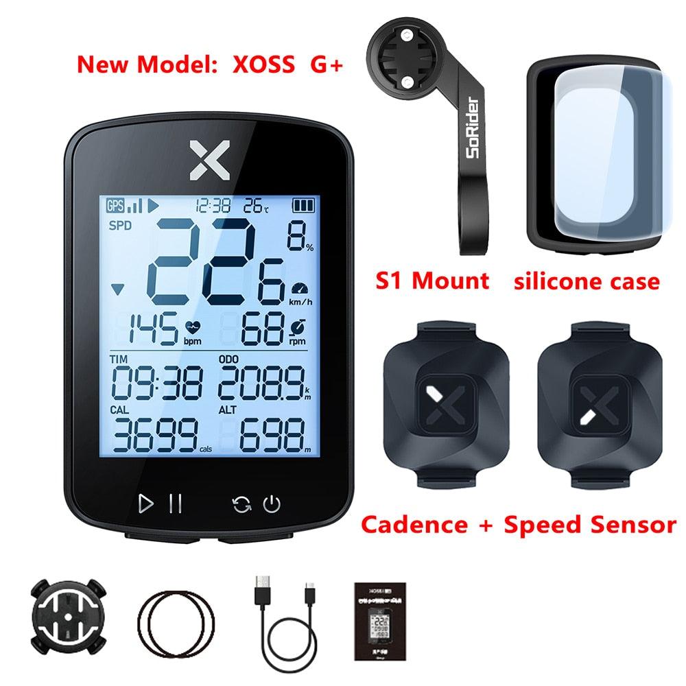 XOSS G2 G+2 Bike Computer Wireless GPS Cycling Speedometer Roadbike MTB Waterproof ANT+ Cadence Speed Smart Bicycle Computer - Pogo Cycles