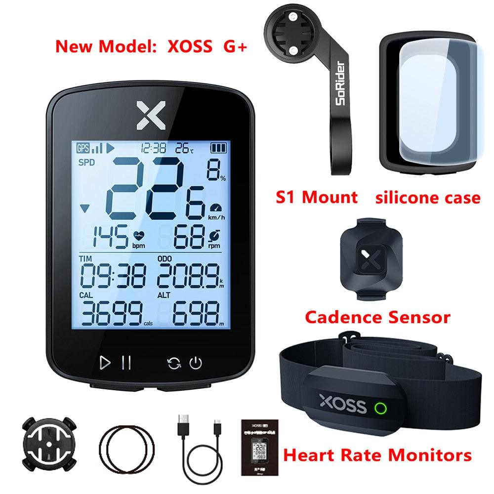 XOSS G2 G+2 Bike Computer Wireless GPS Cycling Speedometer Roadbike MTB Waterproof ANT+ Cadence Speed Smart Bicycle Computer - Pogo Cycles