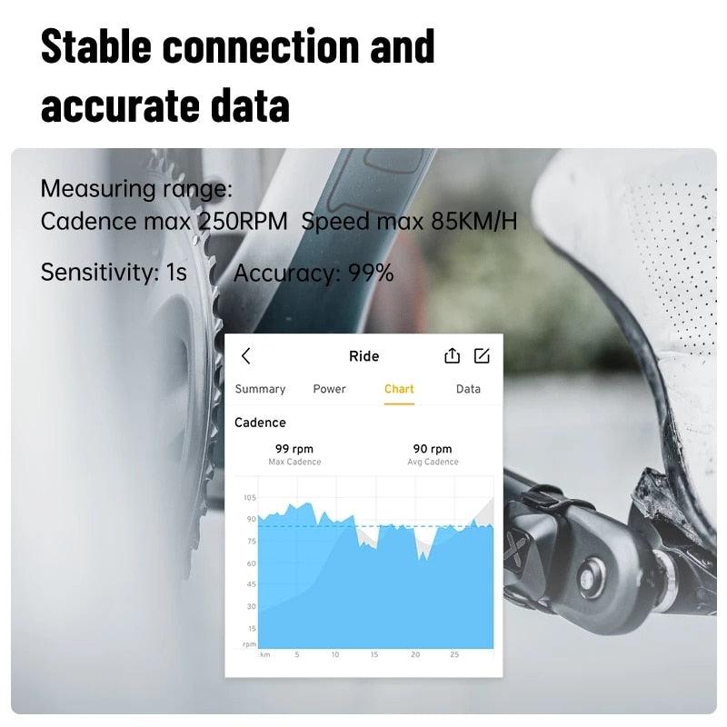 XOSS Speed Cadence Sensor Cycling Computer Speedometer ANT+ Bluetooth Road Bike MTB Compatible For GARMIN iGPSPORT Bryton - Pogo Cycles