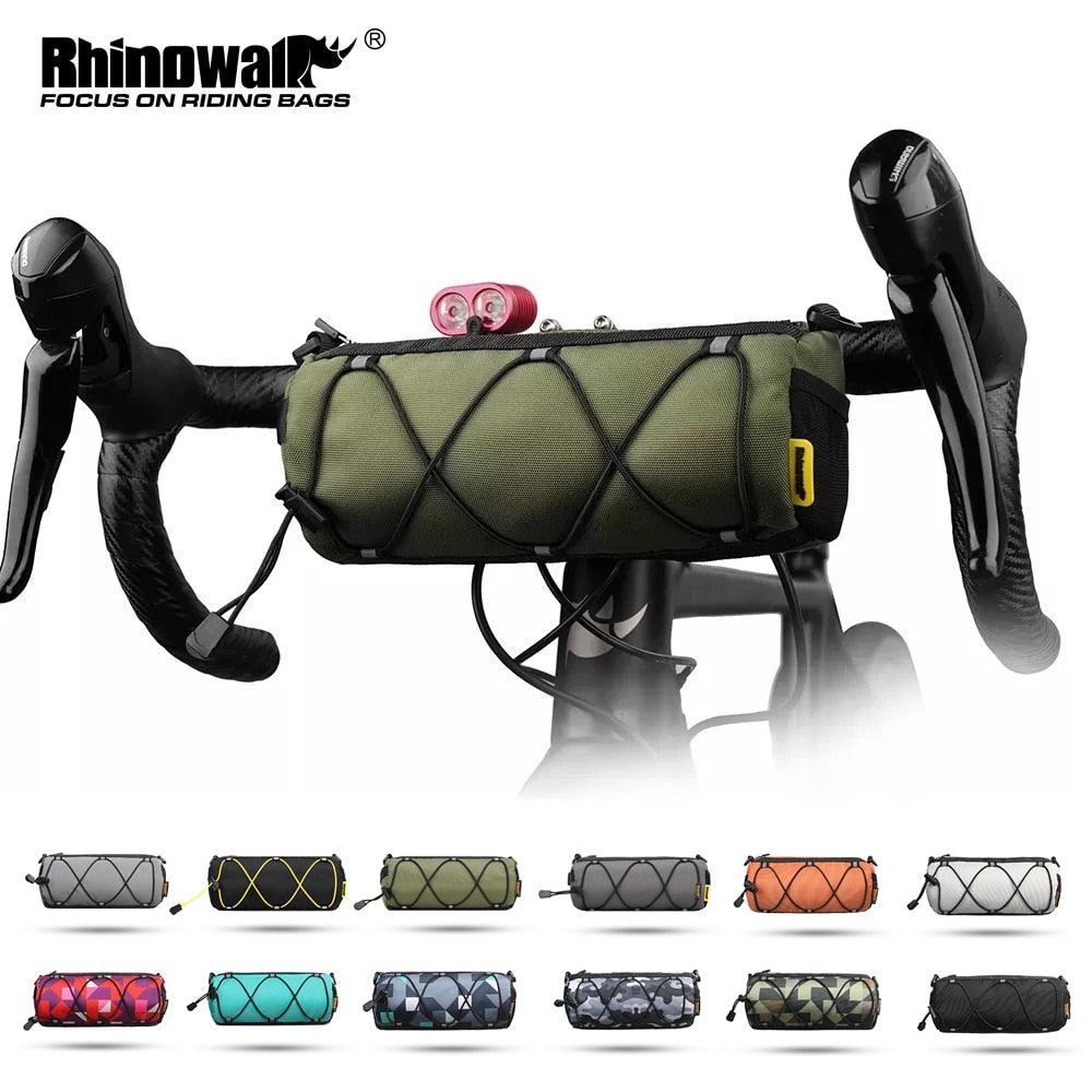 Rhinowalk Bike Bag Portable Handlebar Pannier Multi-purpose Large Capacity Backpack MTB Road Cycling Frame Tube Bag Elastic Band - Pogo Cycles